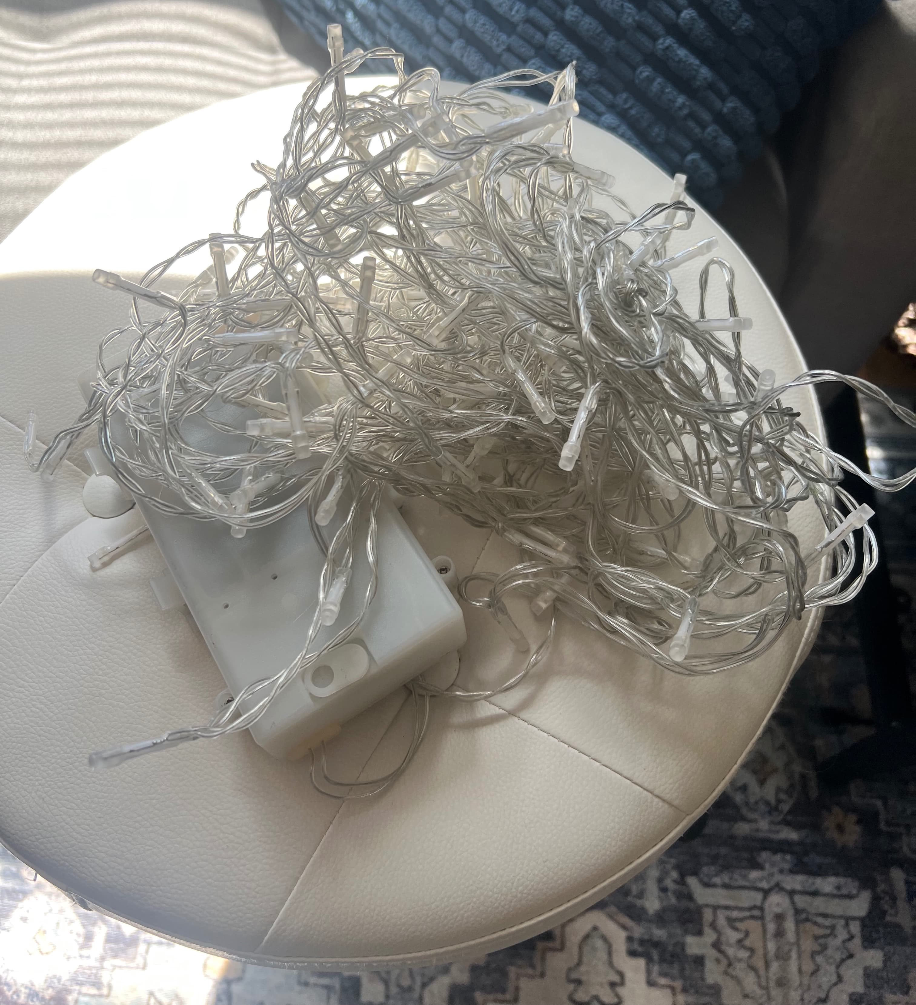 Clear LED String Lights photo 1