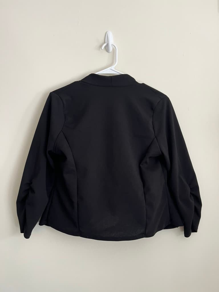 Black Blazer Sweater photo 2